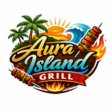 Aura Island Grill logo